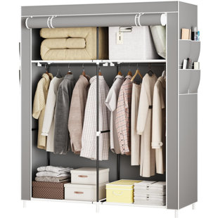 Small deals canvas wardrobe